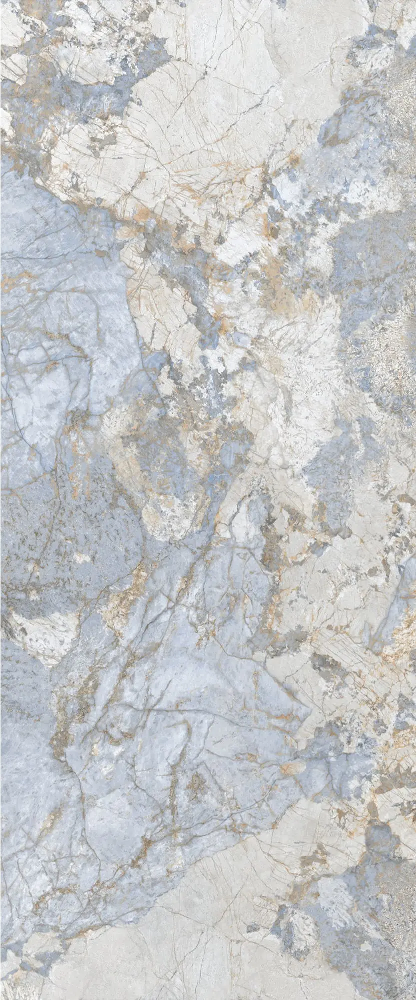 La Fabbrica AVA Gemstone Ocean kék márványhatású nagylap