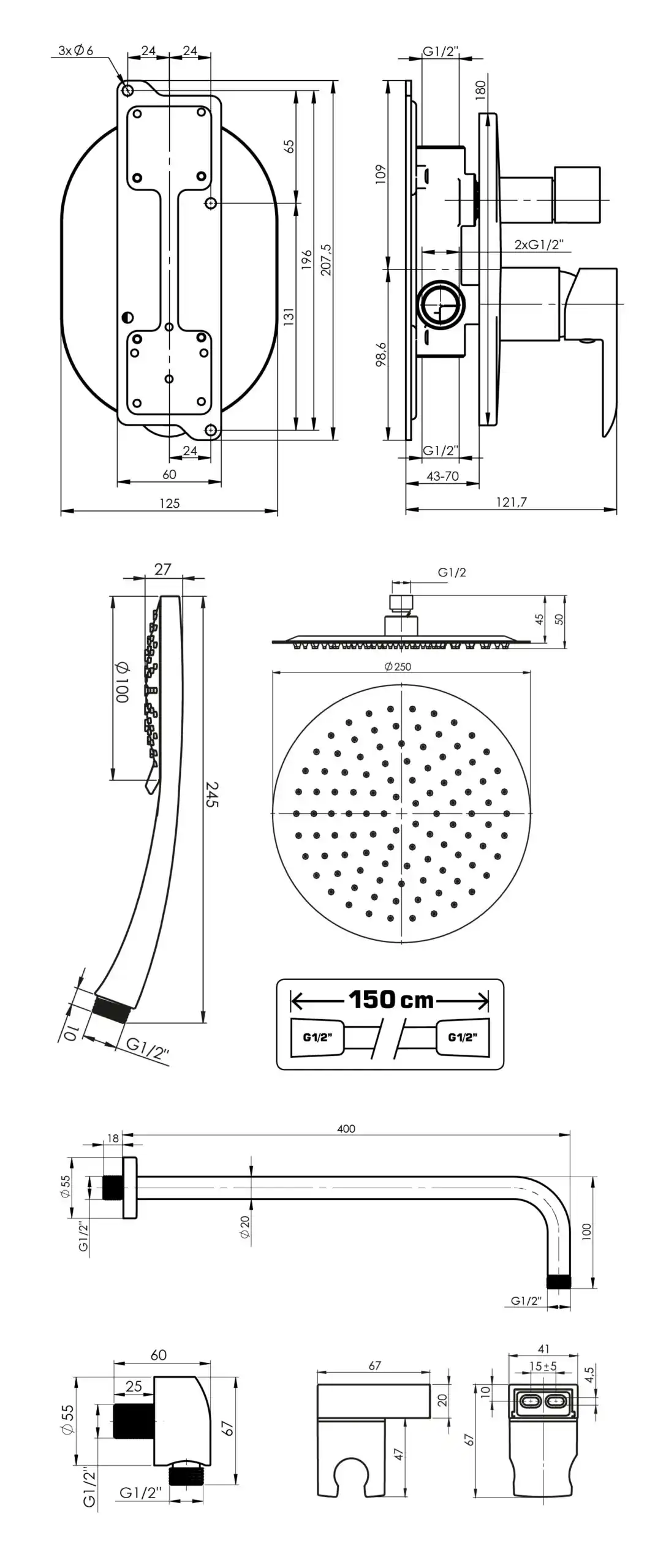 Rubineta - OLO+ULTRA-2F (N) (BK) – 3. kép