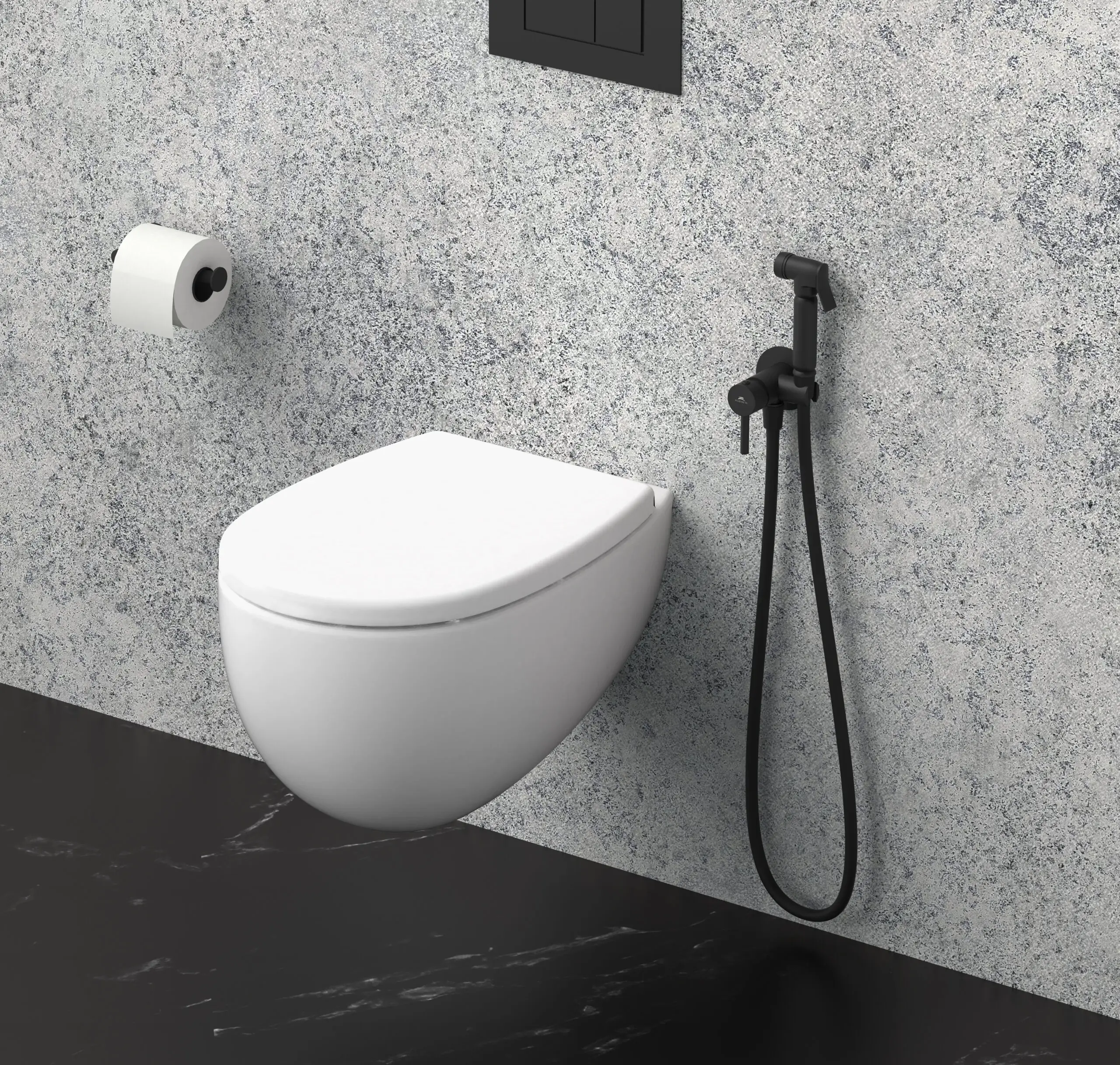 Rubineta - Bidet faucet ULTRA (BK) – 2. kép