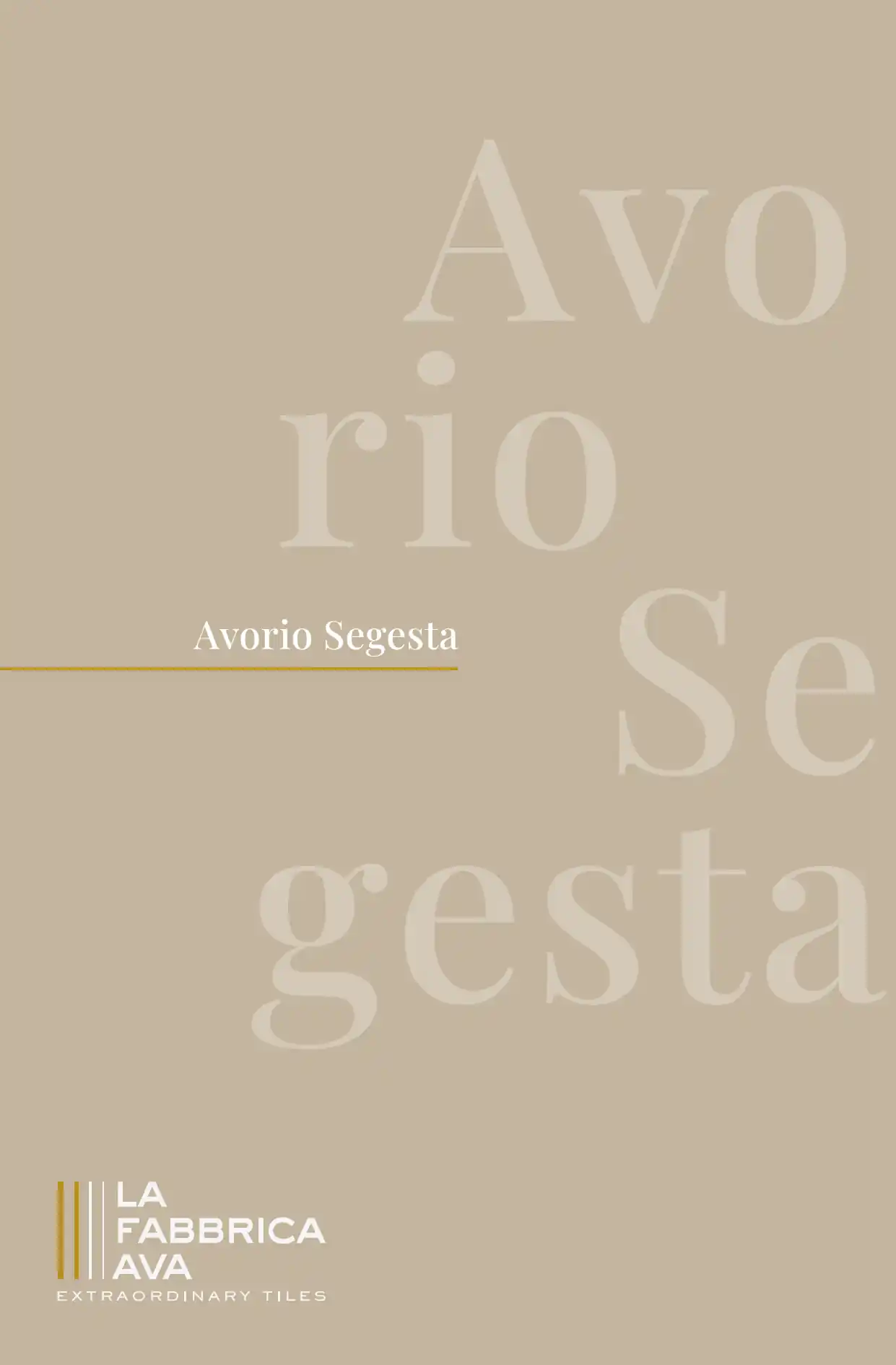 La Fabbrica - Avorio Segesta