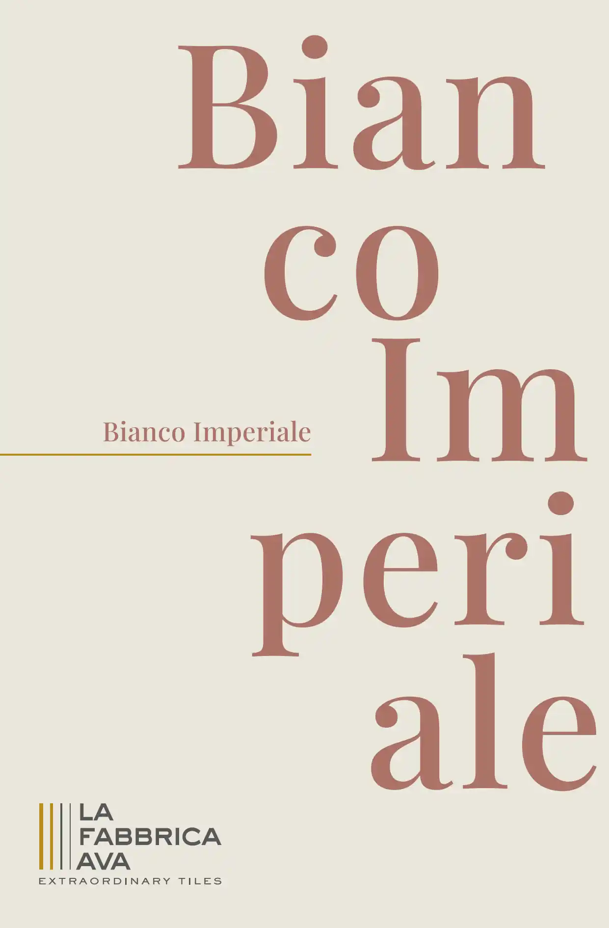 La Fabbrica - Bianco Imperiale