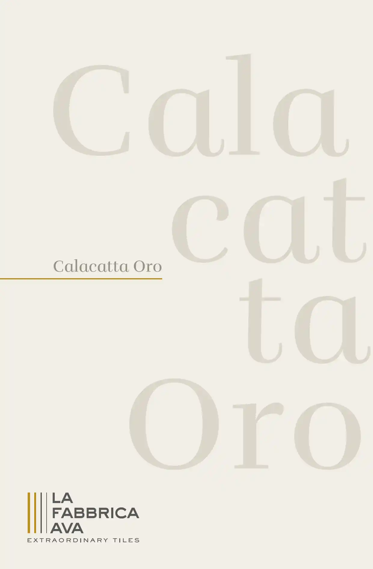 La Fabbrica - Calacatta Oro
