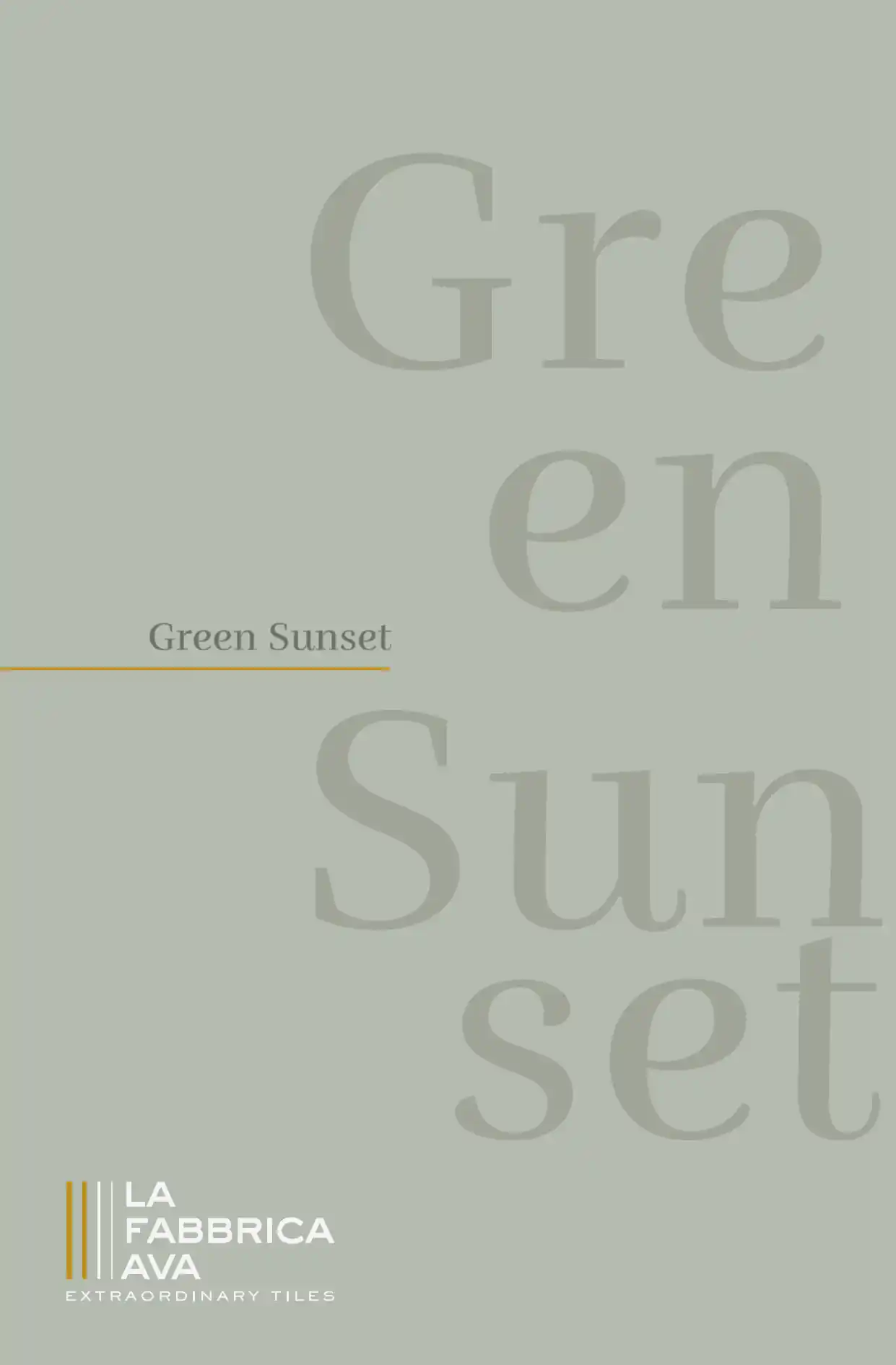 La Fabbrica - Green Sunset