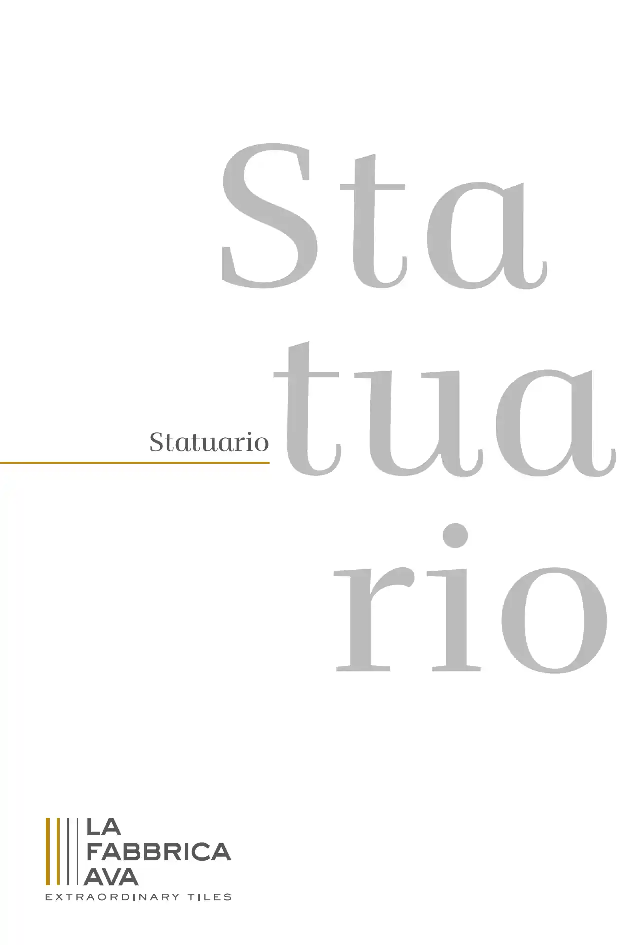La Fabbrica - AVA Statuario