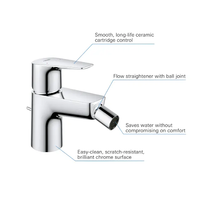 Grohe - Start Edge - Bidé csaptelep - 23345001 – 8. kép