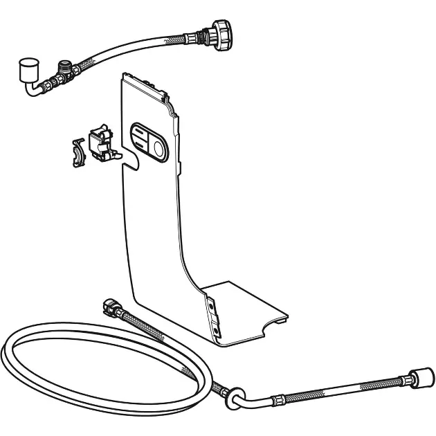 Geberit - Equipment and accessories - Bidé kiegészítő - 147.031.11.1 – 2. kép