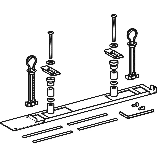 Geberit - Equipment and accessories - Bidé kiegészítő - 240.495.00.1 – 2. kép