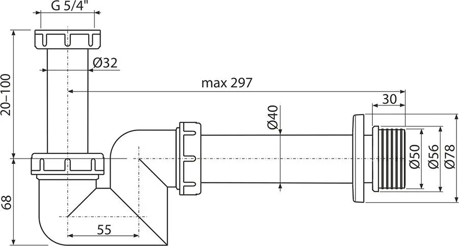 Ravak - Waste sets - Bidé kiegészítő - X01560 – 2. kép