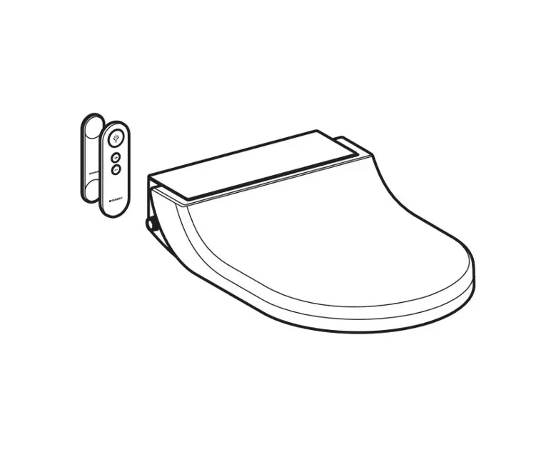 Geberit - AquaClean - Bidé ülőke - 146.070.11.1 – 3. kép