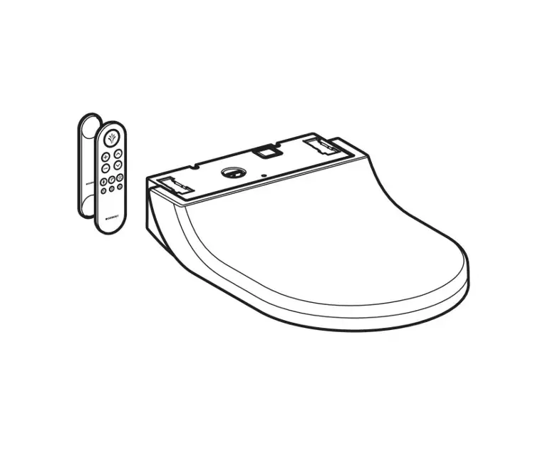 Geberit - AquaClean - Bidé ülőke - 146.270.SI.1 – 3. kép