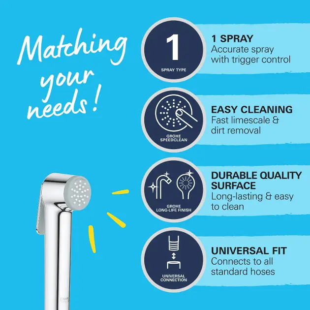 Grohe - Vitalio Trigger Spray - Bidé zuhany - 26351000 – 5. kép