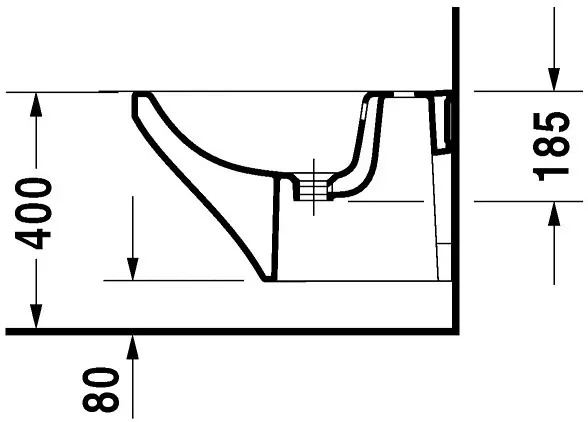 Duravit - DuraStyle - Bidé - 2282150000 – 3. kép