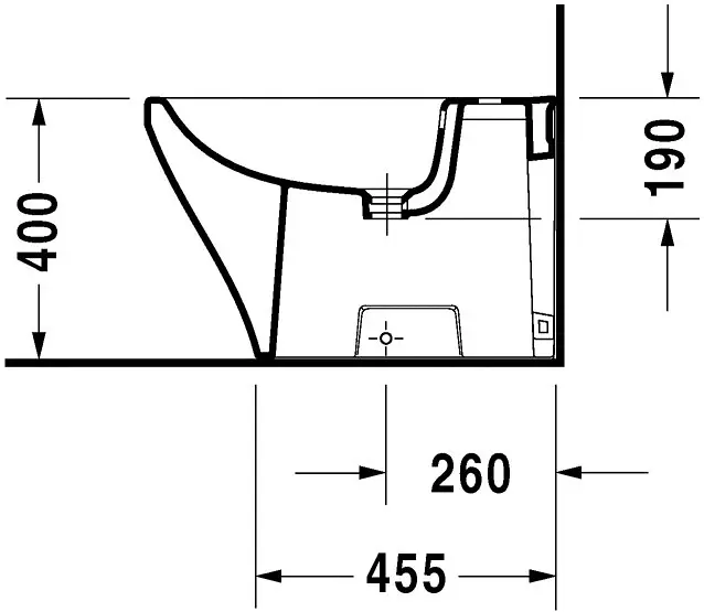 Duravit - DuraStyle - Bidé - 2283100000 – 3. kép
