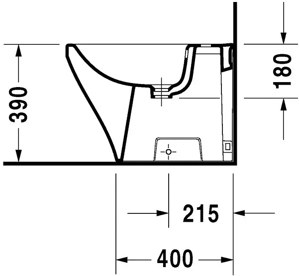 Duravit - DuraStyle - Bidé - 2284100000 – 3. kép