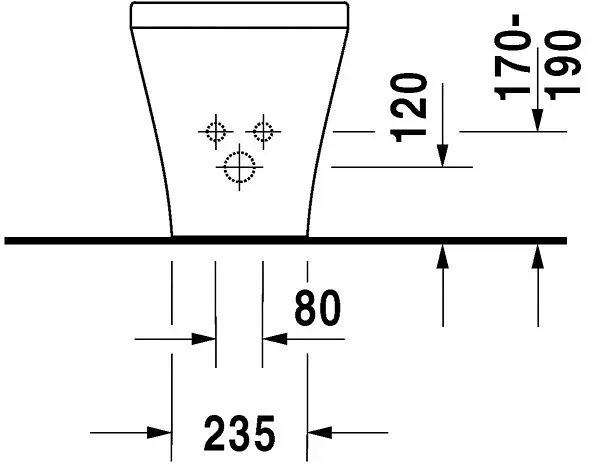 Duravit - DuraStyle - Bidé - 2284100000 – 4. kép