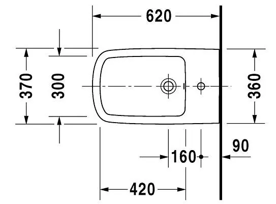 Duravit - DuraStyle - Bidé - 2286150000 – 2. kép