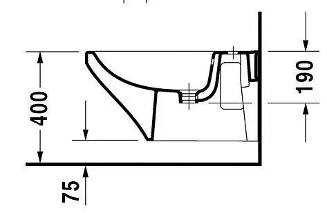 Duravit - DuraStyle - Bidé - 2286150000 – 4. kép