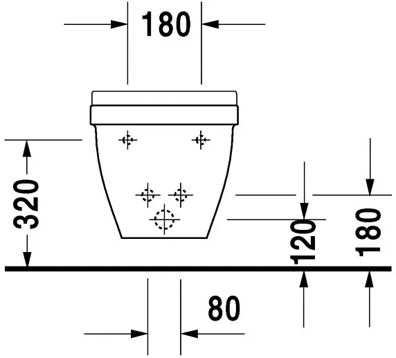 Duravit - Starck 3 - Bidé - 22301500001 – 4. kép