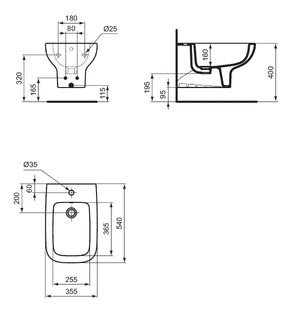 Ideal Standard - i.Life A - Bidé - T471801 – 2. kép