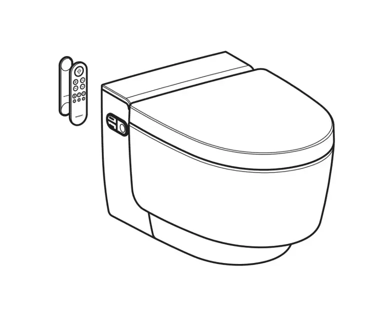 Geberit - AquaClean - Elektromos bidé - 146.210.21.1 – 3. kép