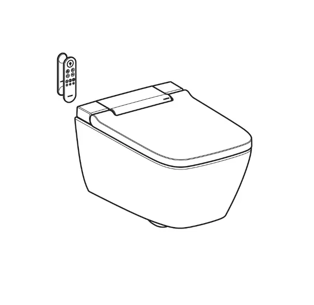 Geberit - AquaClean - Elektromos bidé - 146.250.01.1 – 3. kép