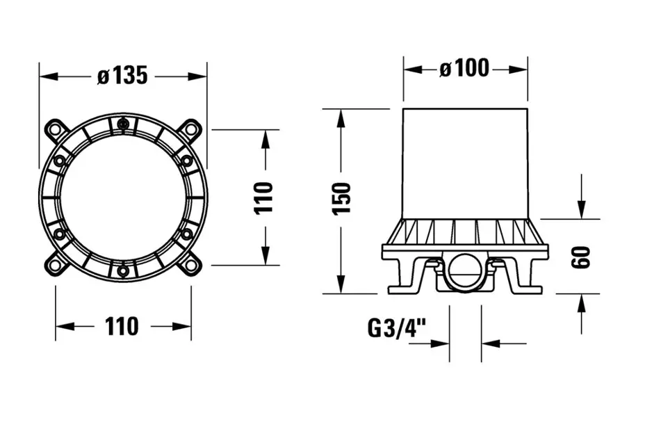 Duravit - Equipment and accessories - Alaptest - GK5900007000 – 2. kép