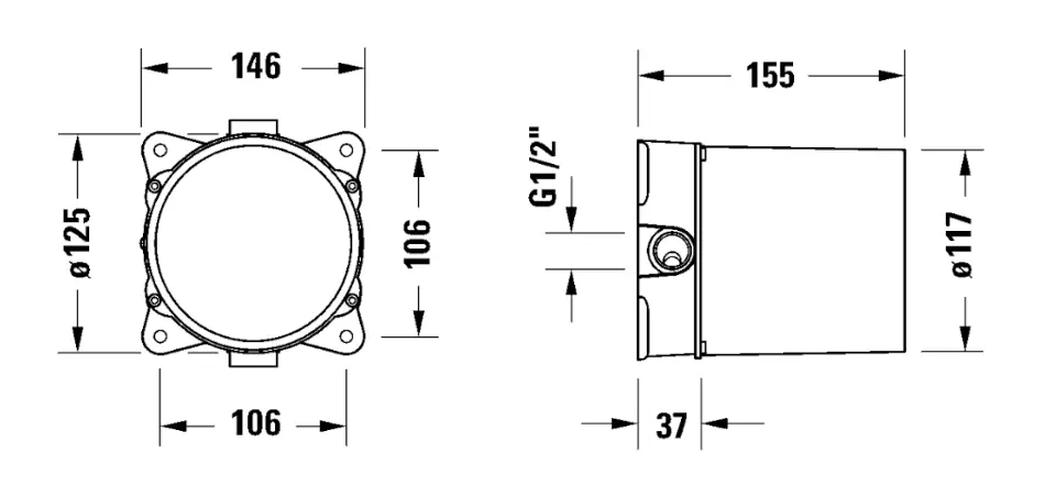Duravit - Equipment and accessories - Alaptest - GK5900008000 – 2. kép