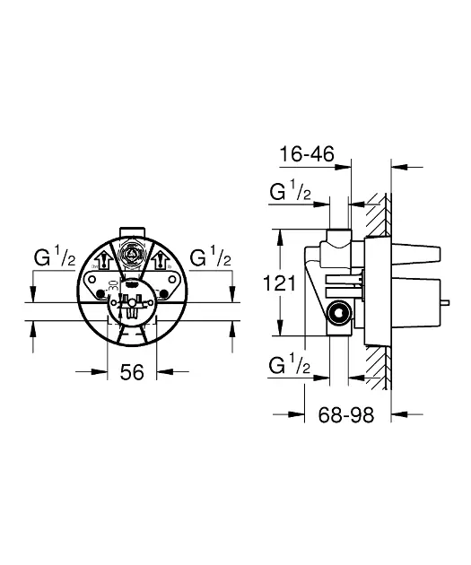 Grohe - Alaptest - 33963000 – 2. kép