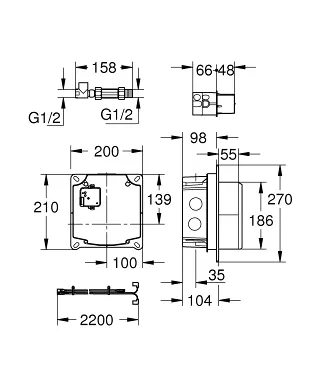 Grohe - Alaptest - 36264001 – 2. kép