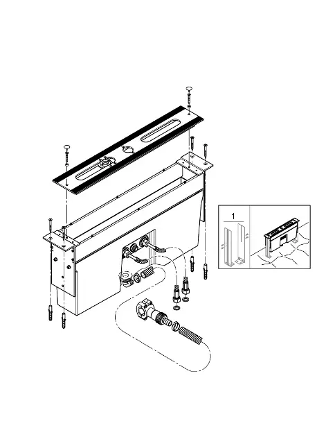 Grohe - Concealed bodies - Alaptest - 29037001 – 3. kép