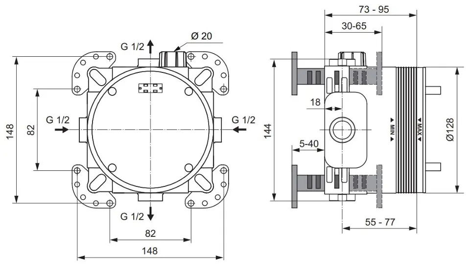 Ideal Standard - Active - Alaptest - A1000NU – 2. kép
