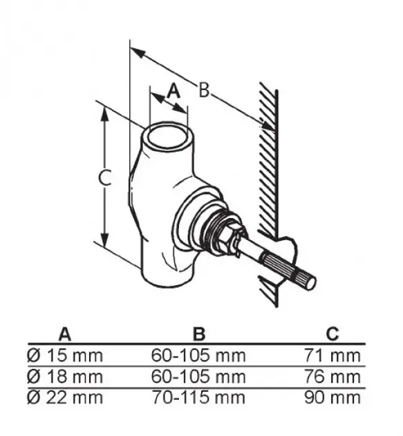 Kludi - Concealed bodies - Alaptest - 29911 – 2. kép