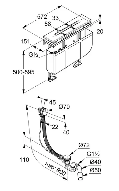 Kludi - Rotexa - Alaptest - 7880205-00 – 2. kép