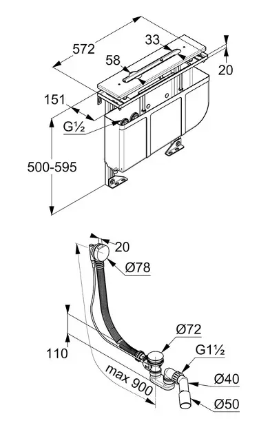 Kludi - Rotexa - Alaptest - 7881205-00 – 2. kép