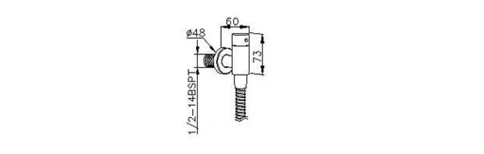 Sapho - Bidets - Bidé csaptelep - JS121-01 – 2. kép