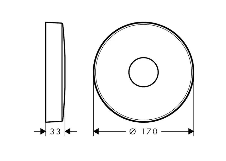 Axor - Equipment and accessories - Csaptelep kiegészítők - 14960340 – 2. kép