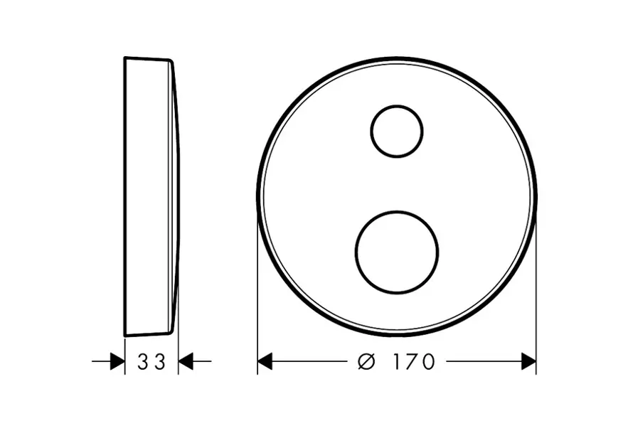 Axor - Equipment and accessories - Csaptelep kiegészítők - 14961340 – 2. kép