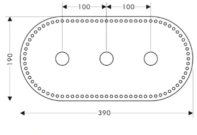 Axor - Equipment and accessories - Csaptelep kiegészítők - 96383000 – 2. kép