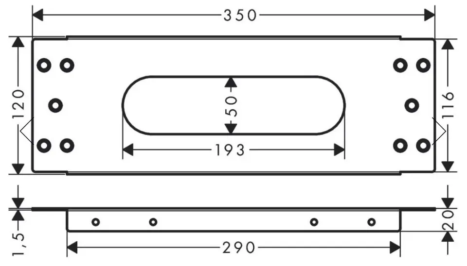 Axor - sBox - Csaptelep kiegészítők - 28014000 – 2. kép