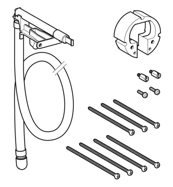 Geberit - Equipment and accessories - Csaptelep kiegészítők - 244.622.00.1 – 3. kép