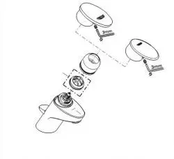Grohe - Accessories - Csaptelep kiegészítők - 46308000 – 2. kép