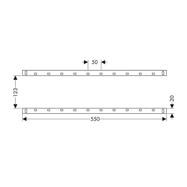 Hansgrohe - Accessories - Csaptelep kiegészítők - 96615000 – 2. kép