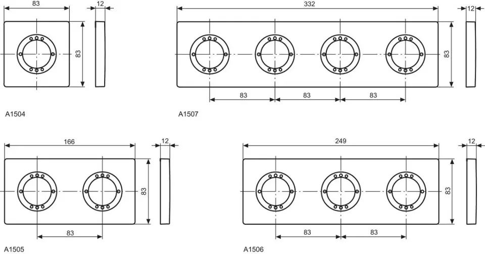 Ideal Standard - Archimodule - Csaptelep kiegészítők - A963746AA – 2. kép