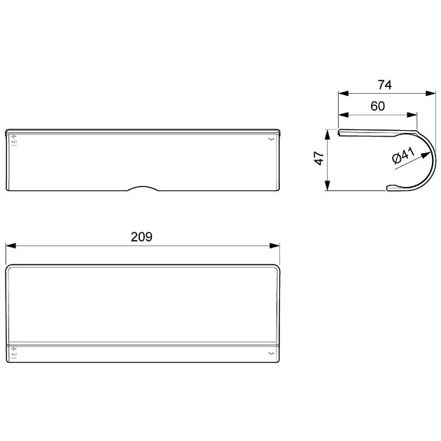 Ideal Standard - CeraTherm - Csaptelep kiegészítők - A7215AA – 2. kép