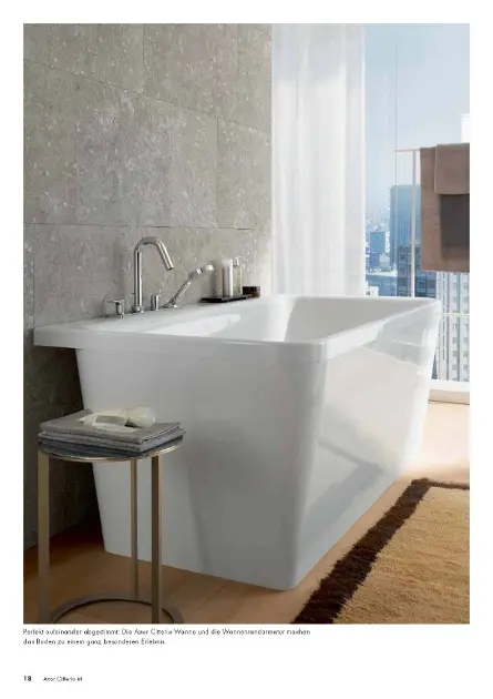 Axor - Citterio M - Kádtöltő csaptelep - 34444000 – 4. kép