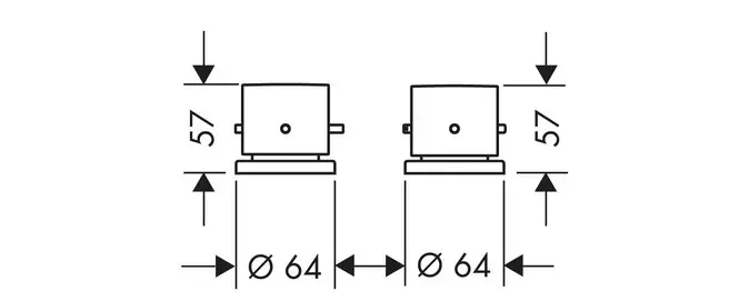 Axor - Starck - Kádtöltő csaptelep - 10480000 – 2. kép