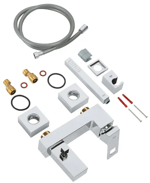 Grohe - Eurocube - Kádtöltő csaptelep - 23141000 – 3. kép