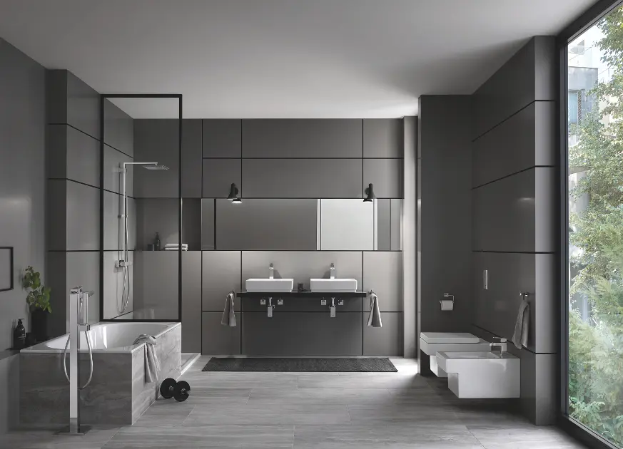 Grohe - Eurocube - Kádtöltő csaptelep - 23672001 – 4. kép