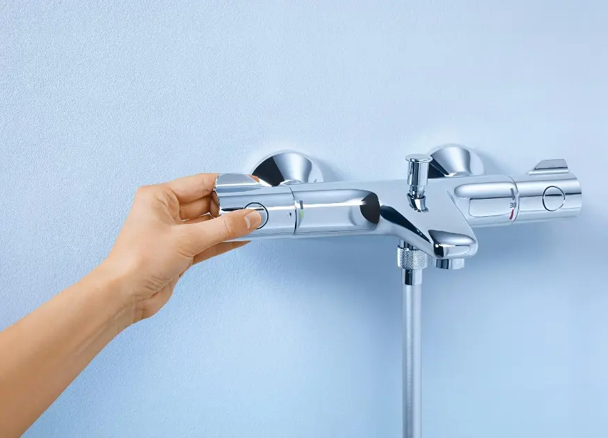 Grohe - Grohtherm 800 - Kádtöltő csaptelep - 34567000 – 5. kép