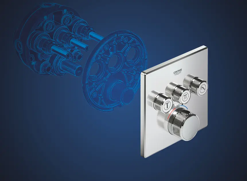 Grohe - Grohtherm SmartControl - Kádtöltő csaptelep - 29126000 – 6. kép